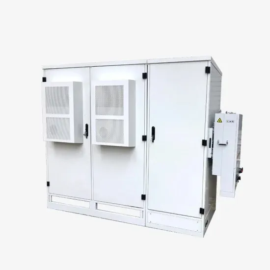 Solar container two battery cabinets in parallel