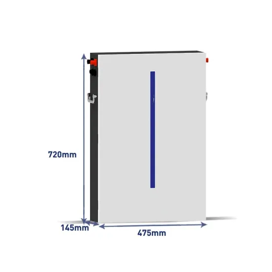 The largest solar battery cabinet in a wind farm