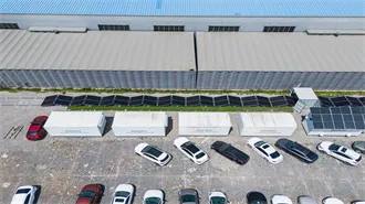 Instant Off-Grid™ Shipping Containers with Solar and Batteries and AC+
