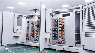 50kW hybrid solar inverter & high-voltage LFP battery