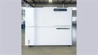High-efficiency solar energy storage cabinets for ships