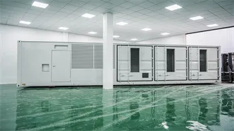 NB+50KW/104KWH Microgrid Diesel Charger Storage Cabinet